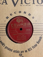 Vintage Frank Sinatra 10″ 78 RPM Shellac Record Lot 9 Discs 1940s Columbia