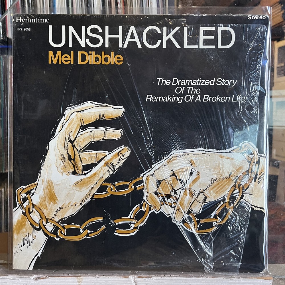 [RADIO/SPOKEN WORD]~EXC LP~MEL DIBBLE~Unshackled: The Dramatized Story Of The Ma