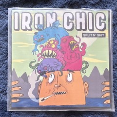 Iron Chic Split N’ Shit 7″ Single Colored Vinyl Dead Broke Rekerds