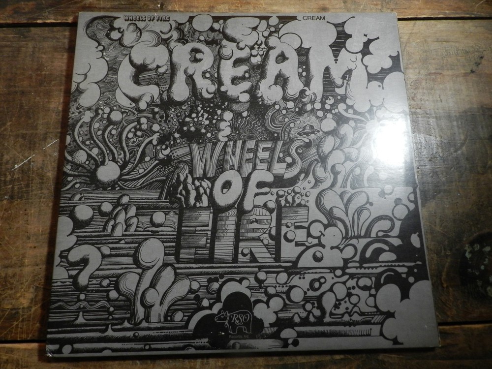 Cream – Wheels Of Fire – 1968 – Double LP Gatefold