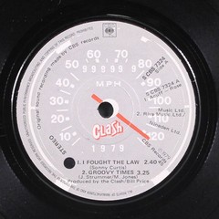 CLASH: the cost of living e.p. CBS 7″ Single 45 RPM United Kingdom