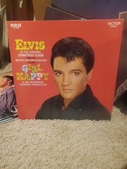 ELVIS PRESLEY GIRL HAPPY 1965 LP Record RCA Vic LSP-3338 EXC
