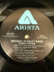 Michael Stanley Band ~ Cabin Fever LP 1978 Arista records Promo VG+/VG