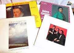 Lot 4 Sealed LP Piano Guitar William Ackerman Schooner Fare Selma Epstein Maier
