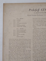 Prokofieff Cinderella The Royal Ballet vinyl record RCA Victor LM-2135 Tested