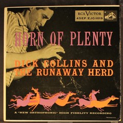 DICK COLLINS: horn of plenty RCA 7″ EP 45 RPM