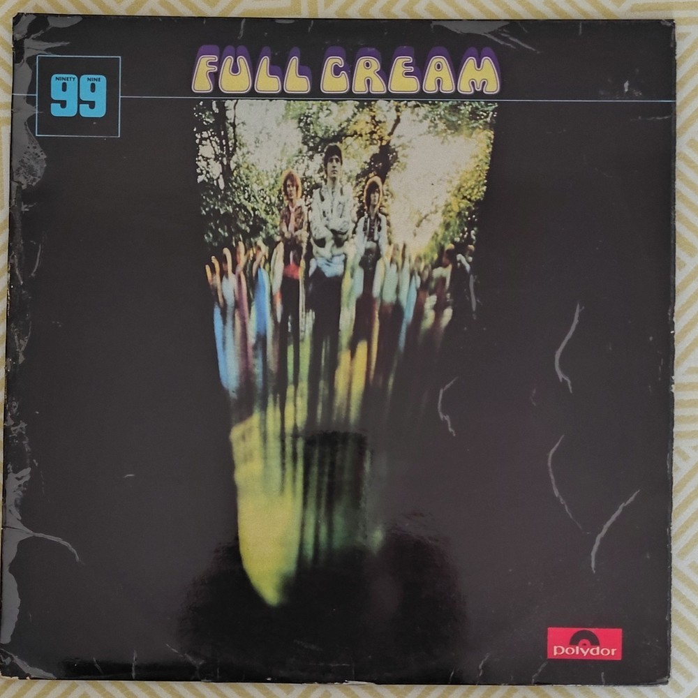 Cream Full Cream LP Vinyl 12″ 33 RPM Polydor Stereo 2447 010