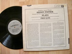 SIDNEY POITIER Plato ( music by Fred Katz ) Warner W 1561 orig 1964 jazz