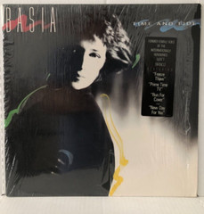 COVER ONLY NO RECORD Basia TIME AND TIDE 1987 Epic Shrink Hype Sticker NM