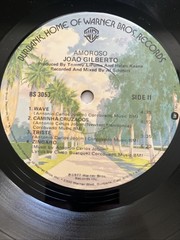 RARE! JOAO GILBERTO Amoroso (1977) OG First Press BS3053 In VG+