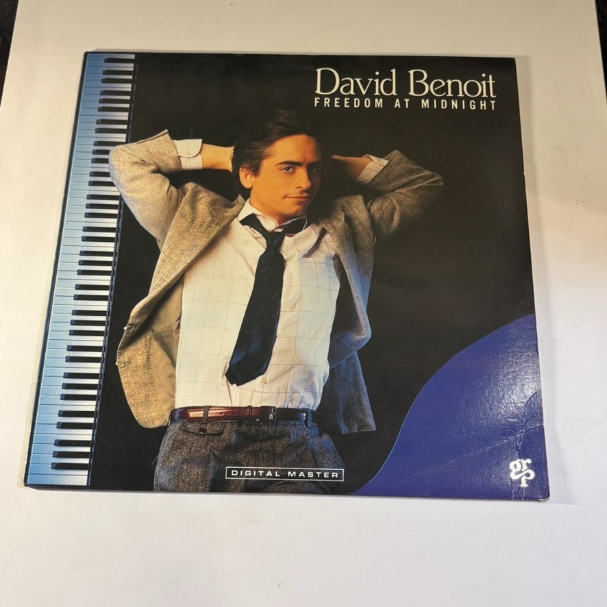 David Benoit Freedom At Midnight GRP Records 1987 GR-1035 12″ Vinyl LP Digital