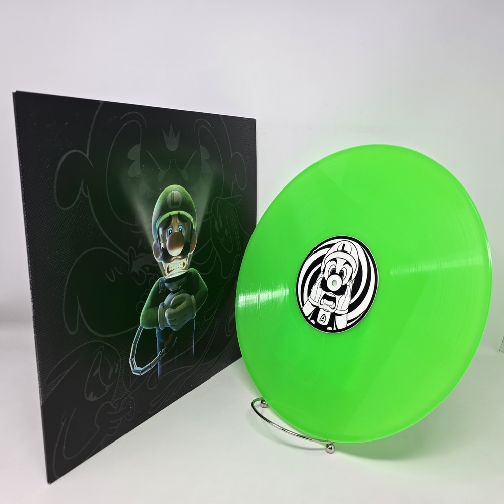 Luigi’s Mansion Vinyl Record Soundtrack Nintento GameCube VGM OST Not Moonshake