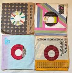 Lot of 25 jazz Vinyl Records 45s Singles 1950s Ella Fitzgerald Louis Armstrong