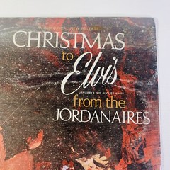 Sealed! Elvis Presley CHRISTMAS TO ELVIS FROM THE JORDANAIRES – LP CCR 1935