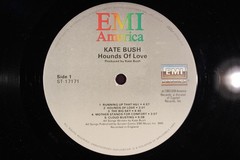 Kate Bush Hounds Of Love LP 1985 US EMI America ST-17171 MASTERED BY CAPITOL