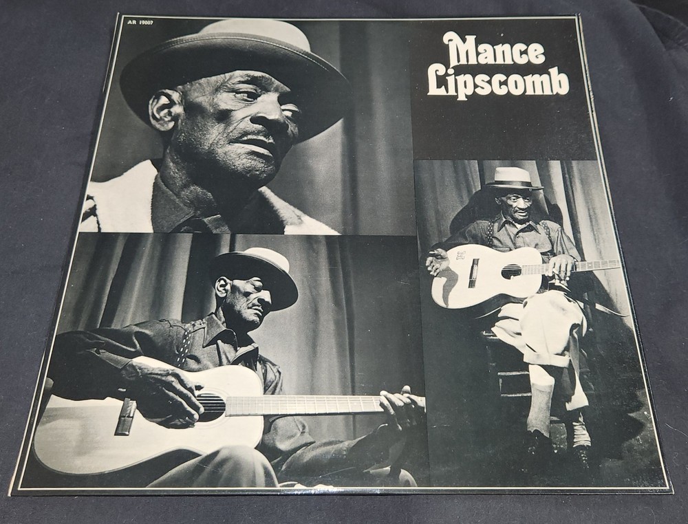 MANCE LIPSCOMB TEXAS BLUES AND 3 OTHER SONGS 1970 ARHOOLIE AR 19007