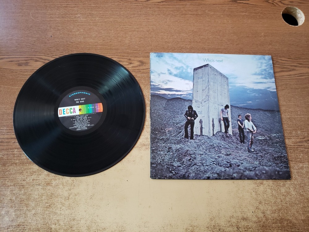 1980s VG+/VG The Who – Who’s Next 79182 LP33 see notes!