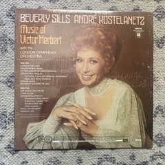 Sills & Kostelanetz “Music Of Victor Herbert” LP 1975 Angel R131660 Quad Sealed