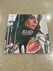JoJo-SIGNED Mad Love-DELUXE Peach Sorbet & Marbled Teal Vinyl-SIGNED COVER-RARE