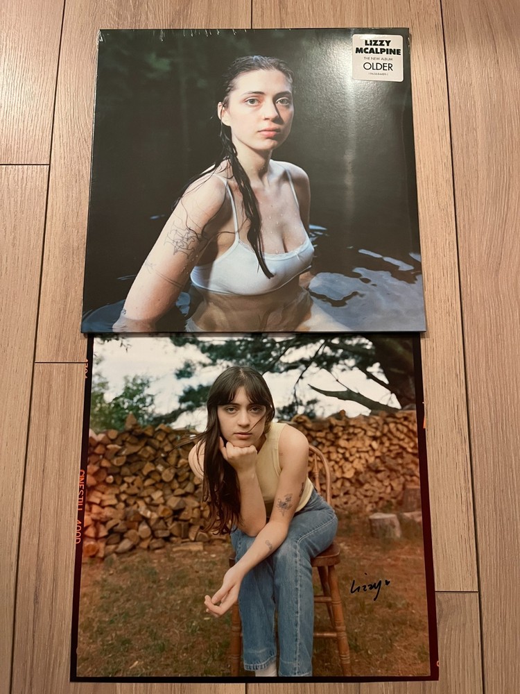 Lizzy McAlpine – Older – Clear Vinyl with Autographed 12×12 Print SEALED NEW