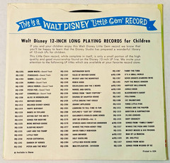4 VTG 1971 DISNEYLAND 45 VINYL RECORDS INC THE ORANGE BIRD SONG LG-823 NM (-)