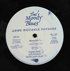 Moody Blues – Long Distance Voyager – 1981 Threshold Prog Rock Vinyl LP Record