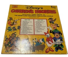 Disneys Childrens Favorites Vinyl Record Vol 1 Disneyland Records 2505 25 Songs