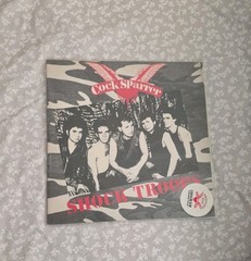 Cock Sparrer Shock Troops LP Vinyl Record 180 Gram Grey Colored Vinyl