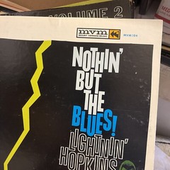 Lightnin’ Hopkins Nothin’ But The Blues! Mount Vernon Music MVM 104 RARE LP
