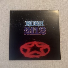 Rush 2112 LP 200g Remastered Vinyl NM Hologram Temples Of Syrinx
