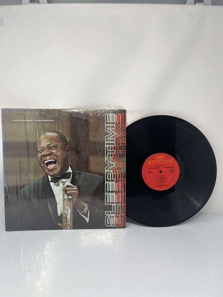 Louis Armstrong, Sleepytime, A Remembrance. Vinyl LP