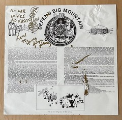 MDC Smoke Signals 1986 Hardcore Punk Vinyl LP SIGNED w/ Insert 1st Pressing