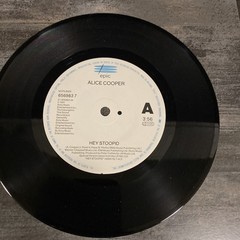 Alice Cooper Hey Stoopid 7″ Single Vinyl (Wind-up Toy B-side)