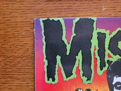 Misfits Evilive LP 1989 2nd Press Plan 9 Caroline Records EX/EX VERY RARE CLEAN
