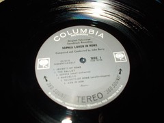 John Barry Sophia Loren In Rome Columbia Record LP