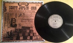 4 LP Lot : Ragtime, Stride Piano – Scott Joplin, Fats Waller, Claude Bolling etc