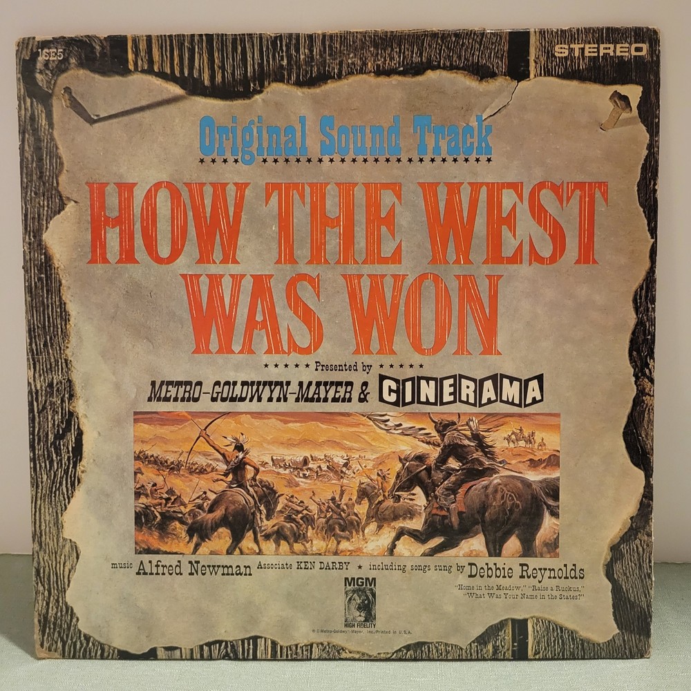 Vintage How the West Was Won Vinyl Record MGM