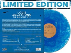 Louis Armstrong – The Greatest Hits LP 12″ Blue Vinyl Record – Limited Edition