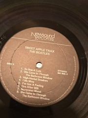 The Beatles Sweet Apple Trax Double LP Record 1975 German Error Label NR 909-1
