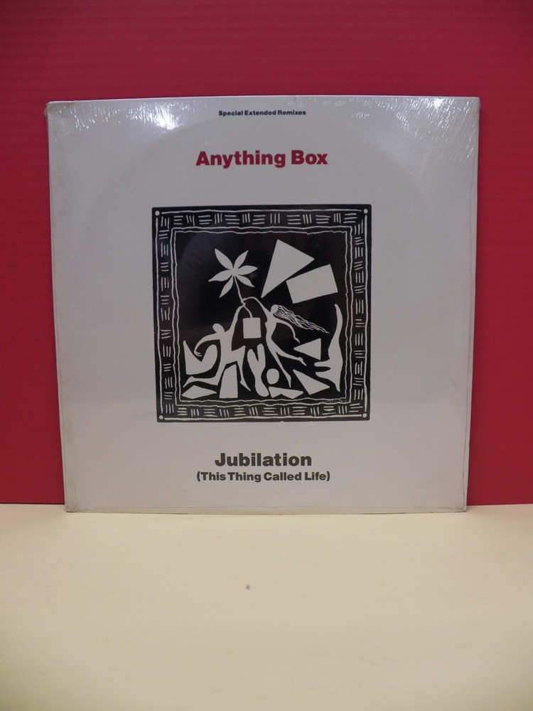 Sealed 12″ Single Anything Box Jubilation (This Thing Called Life) 1990 Epic