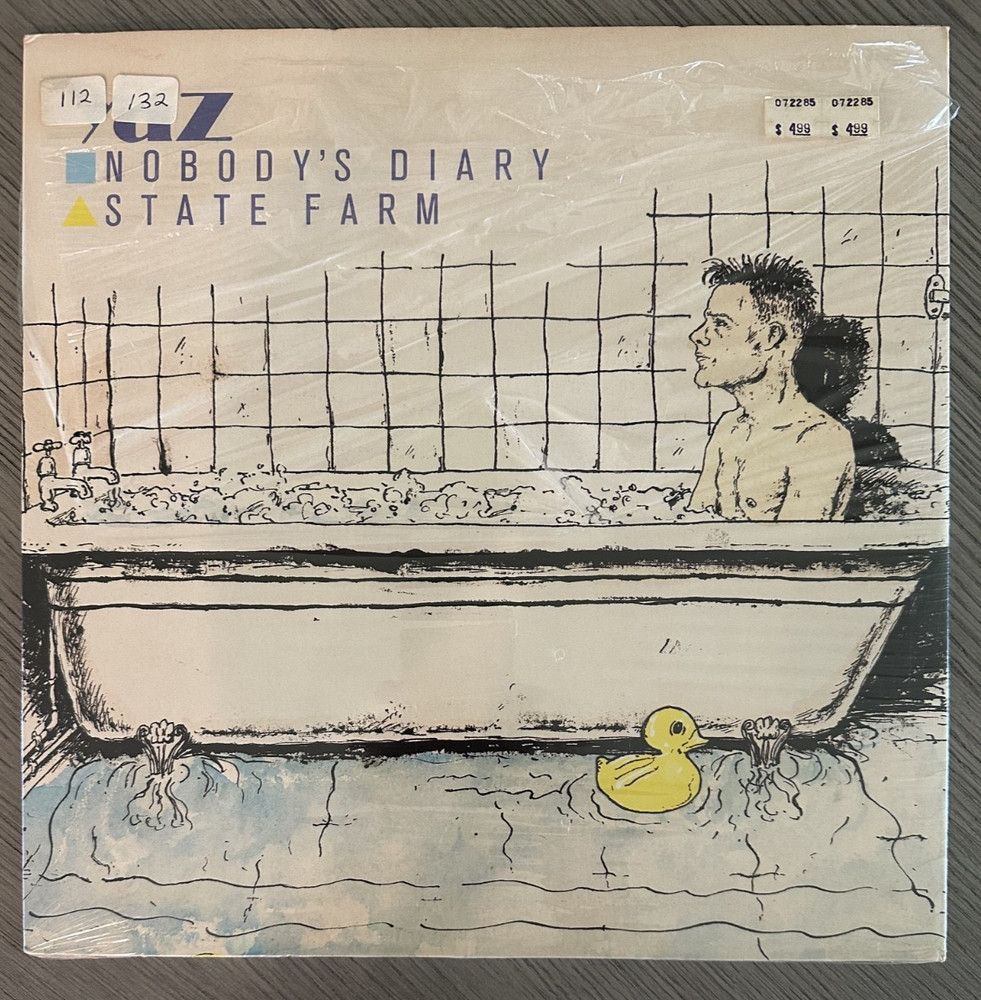 YAZ State Farm/nobody’s diary 12″ MAXI~ELECTRO FREESTYLE/80’S SYNTH~IN SHRINK NM
