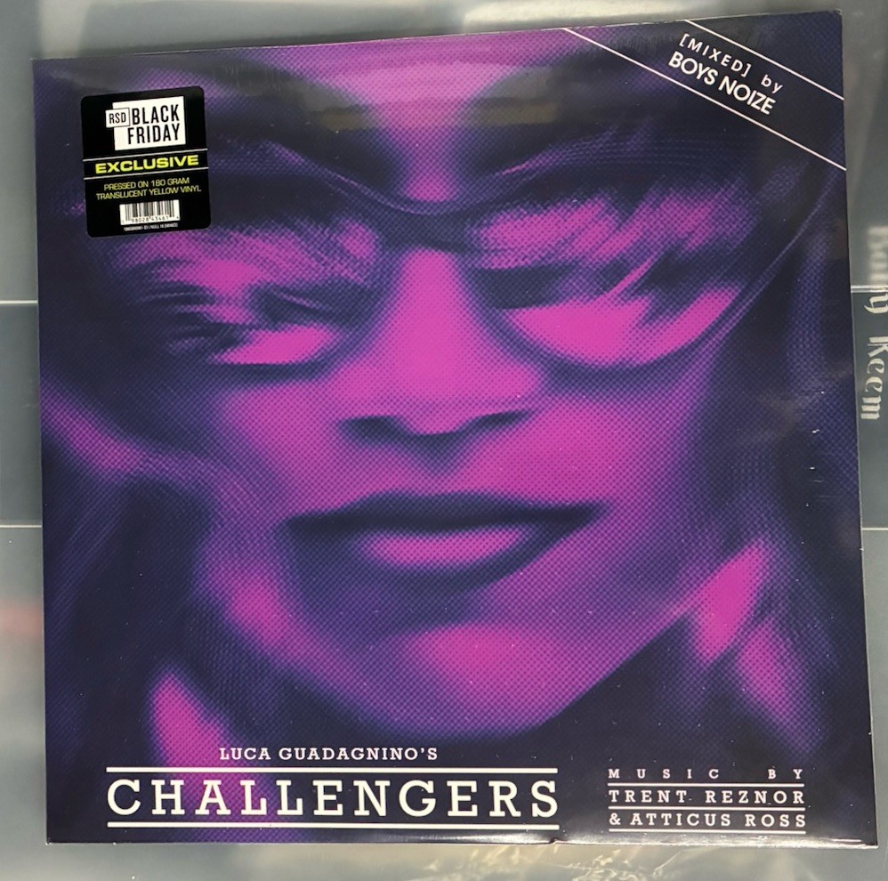 Trent Reznor Atticus Ross Boys Noize Challengers Mixed Yellow Vinyl 12” RSD NIN