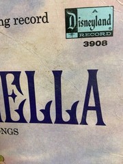 Walt Disney’s Cinderella, The Story & The Songs. Disneyland ST 3908 LP Record