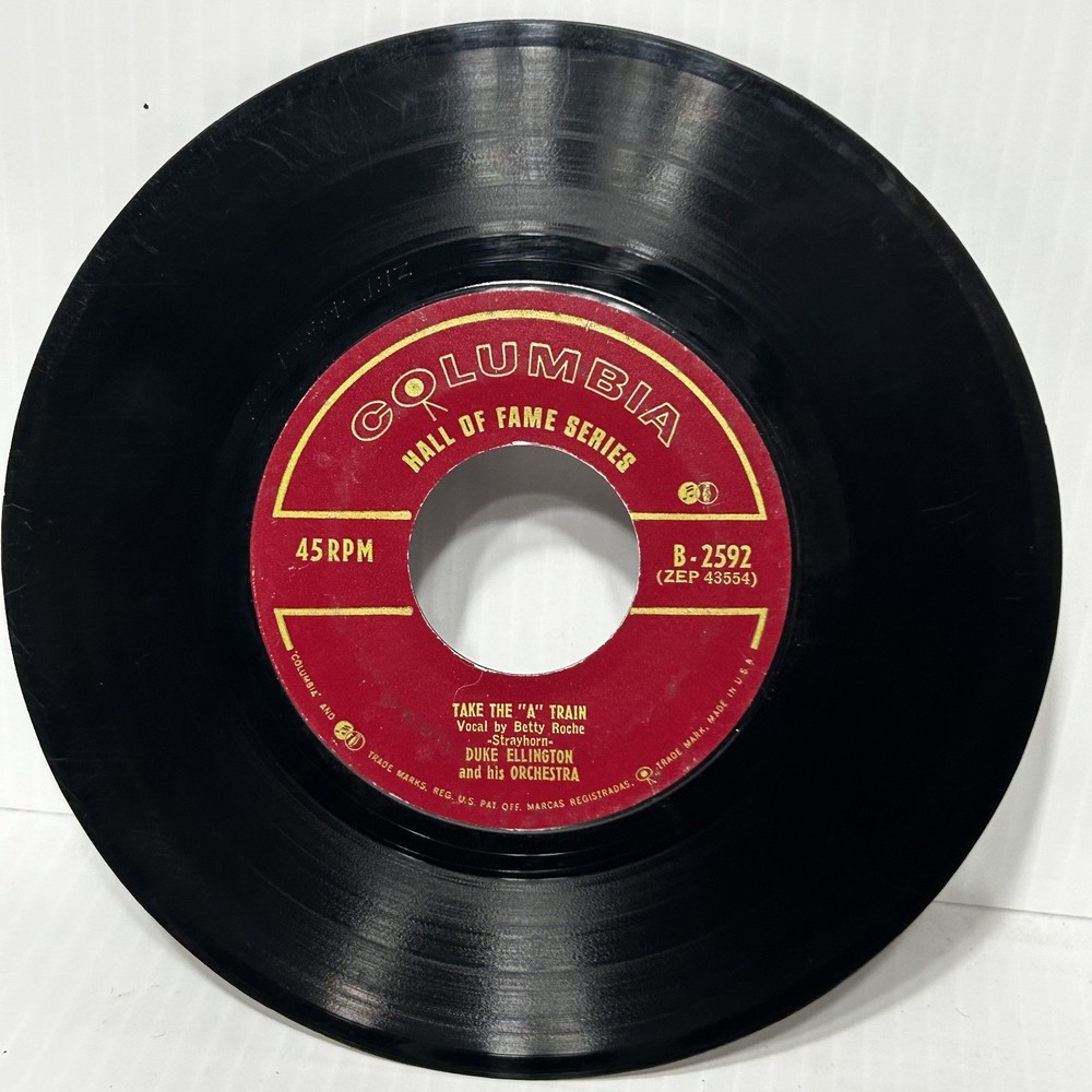 Duke Ellington – Take The “A” Train 7″ Record Columbia Hall of Fame Series Jazz