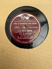 RARE! 78RPM Songs of Washington State College Album Set 10″ RCA Victor Cougs