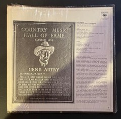 Gene Autry – “Gene Autry’s Country Music Hall Of Fame Album” – CS 1035 EX/G+