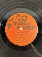 United Male Chorus – Somebody Loves The Lord LP, 1970’s Private Press Gospel, NM