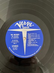 xxxx of the Mothers Invention Orig ’69 LP frank ZAPPA verve vinyl oop compilatio