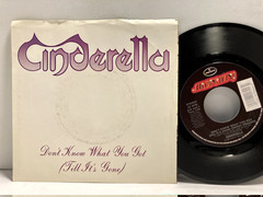Cinderella – Don’t Know What You Got 45 RPM – Tested VG+ Vinyl + Sleeve – F6