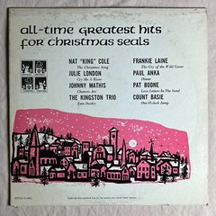 VARIOUS All-Time Greatest Hits For Christmas Seals 1963 Vinyl LP – VG